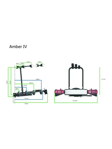Pro-User fietsendrager Amber IV