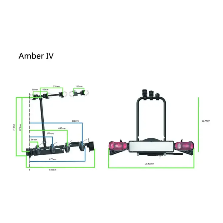 Pro-User fietsendrager Amber IV