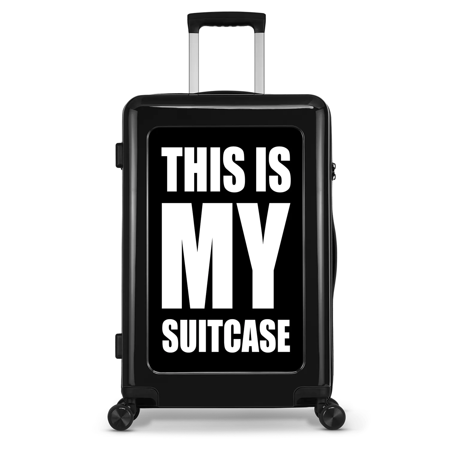 Stickercase  This Is My Suitcase  Reiskoffer  65cm  Zwart-Wit