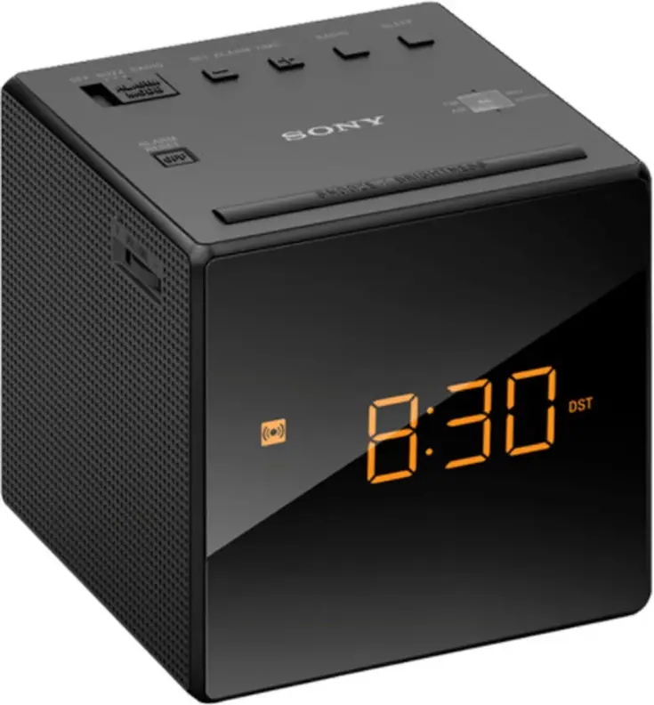 ICF-C1B Wekkerradio - FM/AM - Kubus
