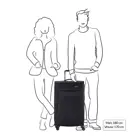 Travelite Chios 4 Wiel Trolley L black |97 L