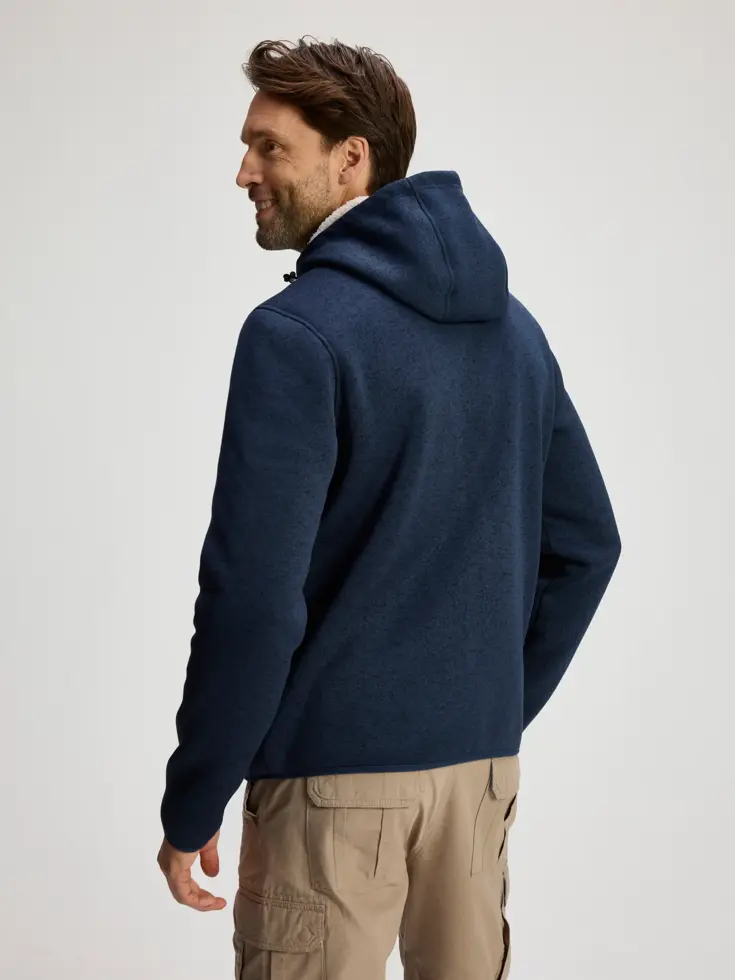 Yatton - Gevoerd fleecevest heren - Human Nature