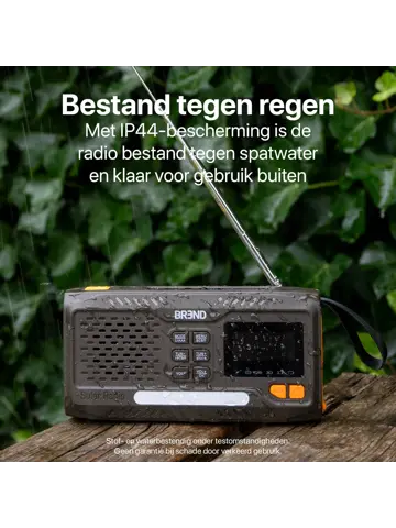 BR-2244 Noodradio met FM en DAB