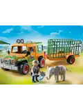 PLAYMOBIL® Ranger Terreinwagen met Olifant 6937
