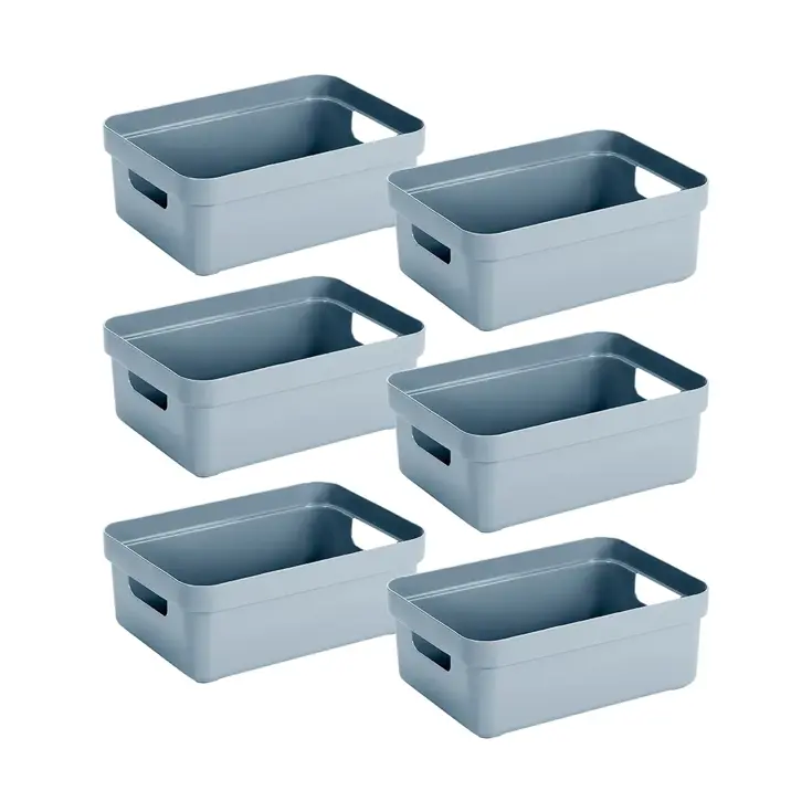 Sigma home - Opbergbox - 9L - 6-delig