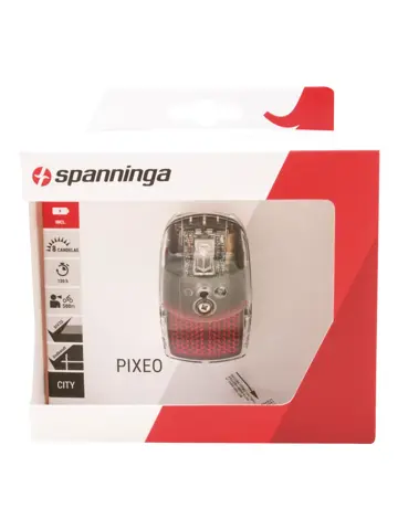 Spanninga achterlicht Pixeo Xb batterij spatb