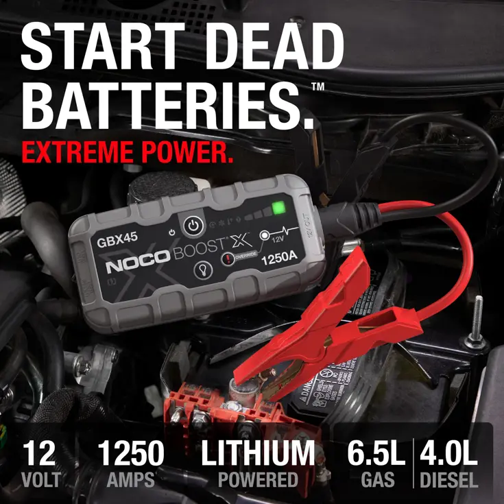 Boost X Jump Starter 1250A 12V met Powerbank
