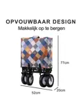 Packaway Opvouwbare Bolderkar 70KG - Blok