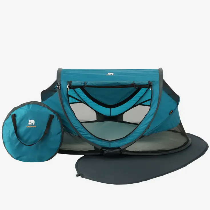 Peuter luxe campingbedje - Zelfopblaasbare matras