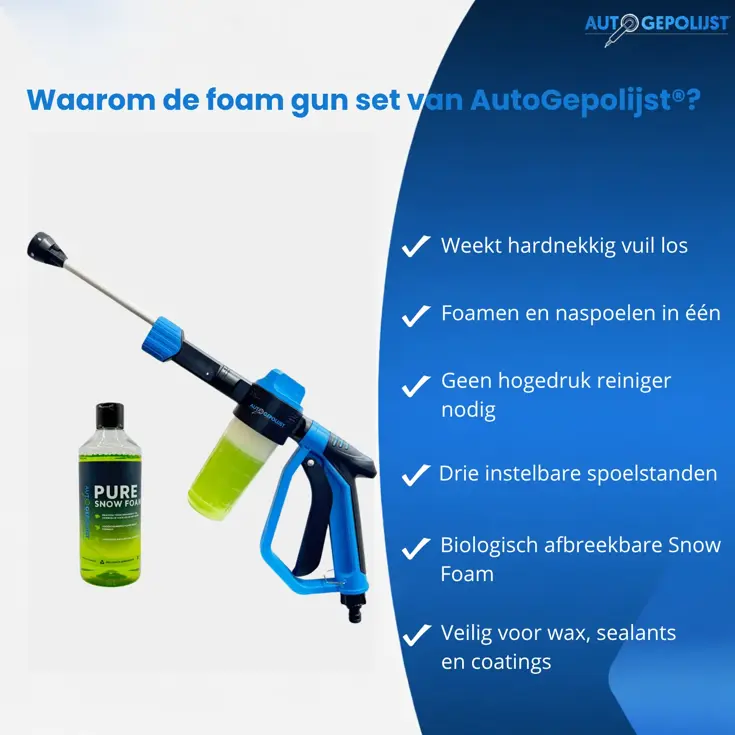 Foam Gun + Pure Snow Foam - Foam Cannon