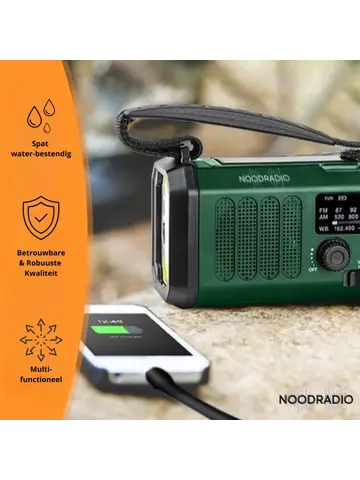Noodradio® Solar Powerbank 10.000 mAh