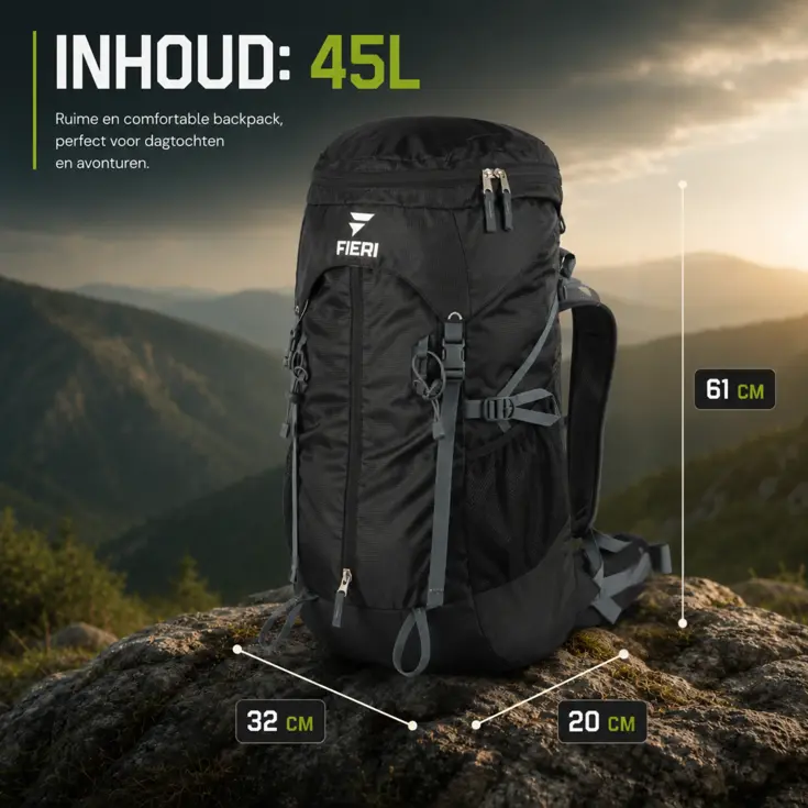 Rugzak TRK Venture - 45l - Waterafstotend