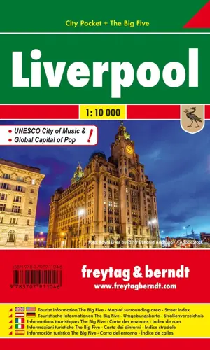 Freytag & Berndt City Pocket Map Liverpool