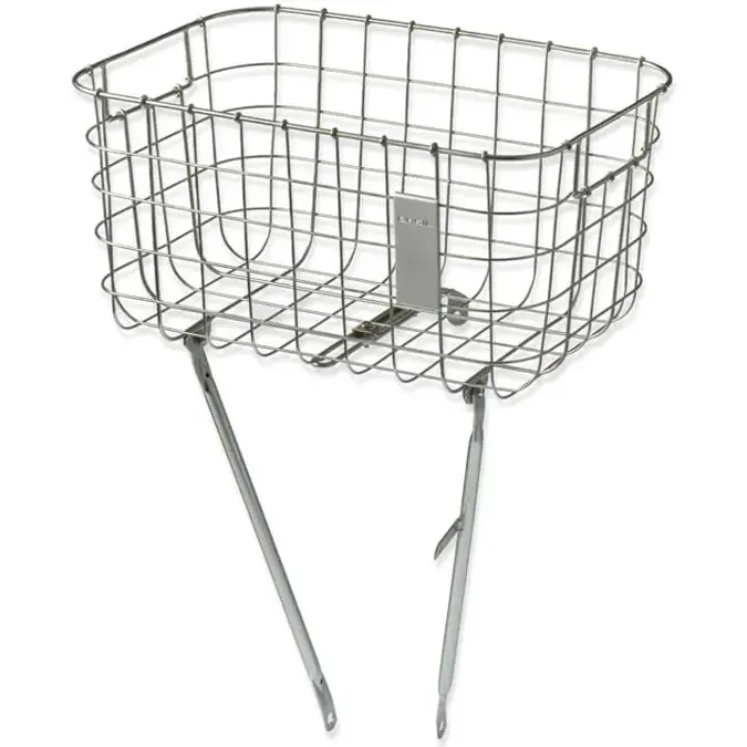 Basil mand Robin 31L silver cloud 46x31x22cm