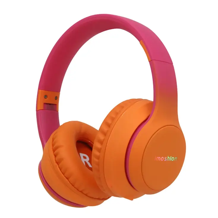 imoshion Kinder Koptelefoon LED - Roze / Oranje
