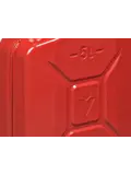 Jerrycan 5L metaal rood