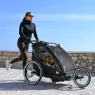 Luxe Fietskar V2 - 3-in-1 - Hardloopkinderwagen