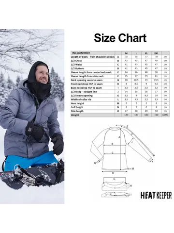 Comfort - Heren - Thermoshirt