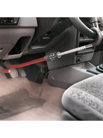 Stuurslot met cijfercombinatieslot - Carpoint