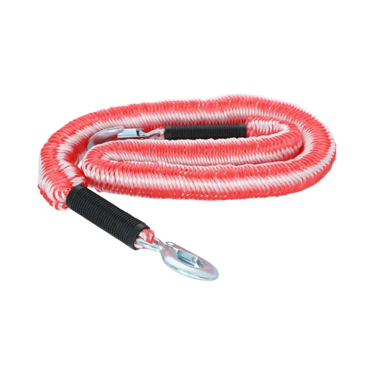 Elastische sleepkabel 2800KG met veiligheidshaken