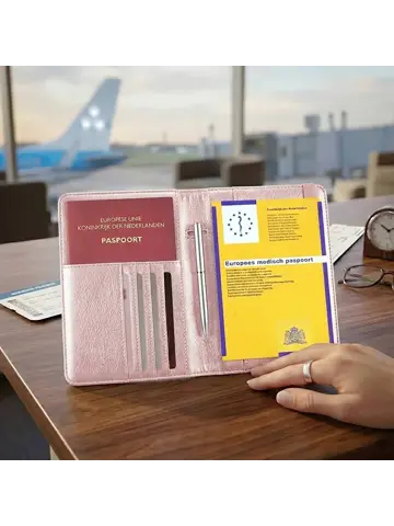 RFID Medisch Paspoort Hoes - Anti Skim Bescherming