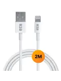 USB-A naar Lightning Kabel - 2 Meter