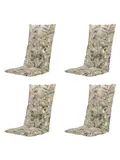 Elisa - Kussen hoge rug - Set van 4
