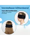 Slaapmasker Katoen - Zwart