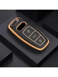TPU Sleutelhoesje voor Audi goud D3