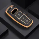 Dutch Shield Sleutelhoesje  Audi goud D3