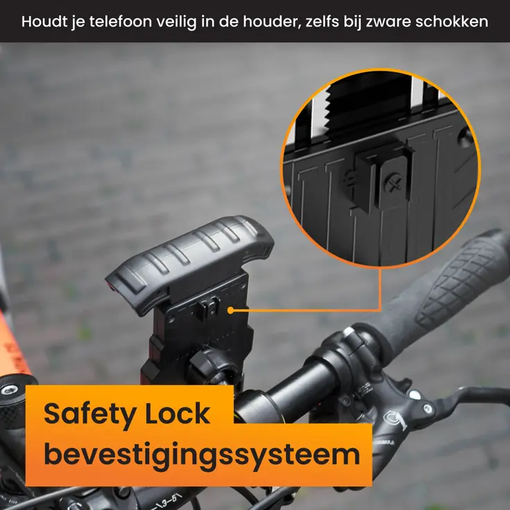 Robuuste Telefoonhouder Fiets & Motor