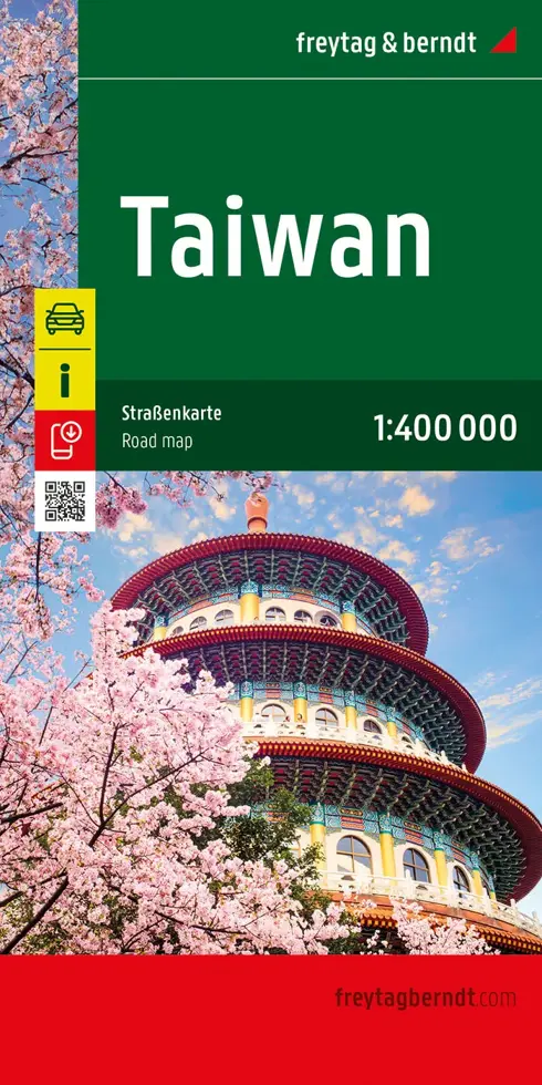 Wegenkaart Taiwan