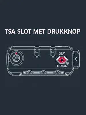 TSA slot met drukknop