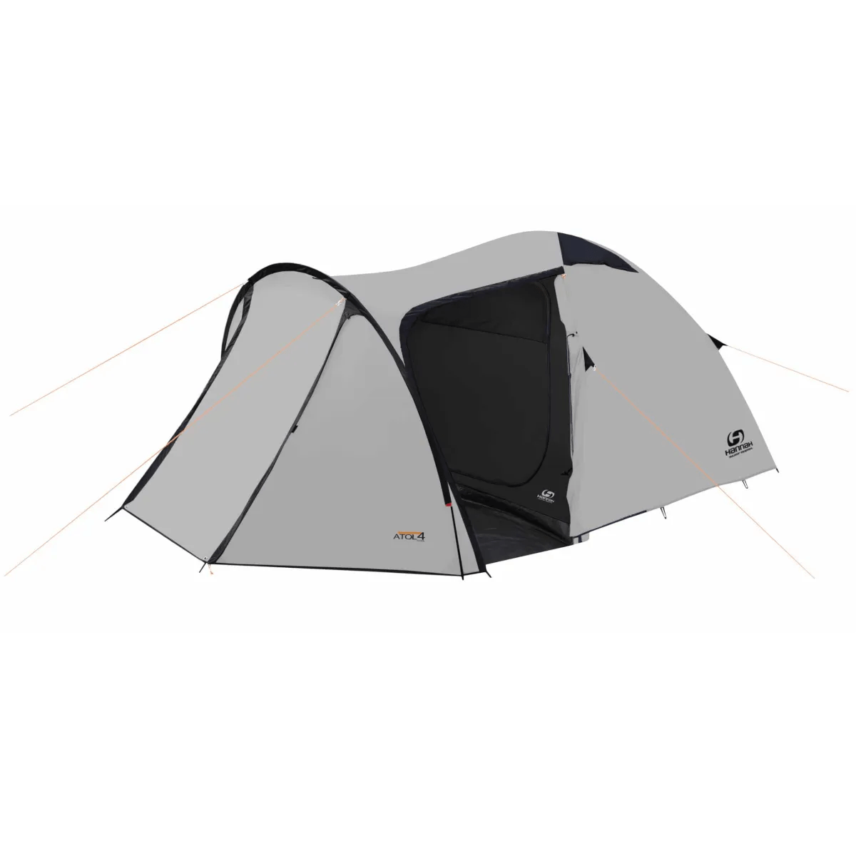 Hannah Outdoor  Atol 4 familie tent  Grijs main product image