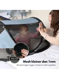 Baby luxe campingbedje - Zelfopblaasbare matras