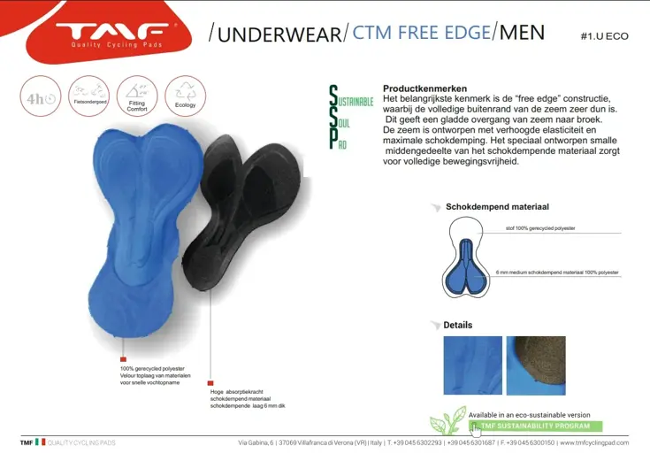 bikeboxer heren Zwart