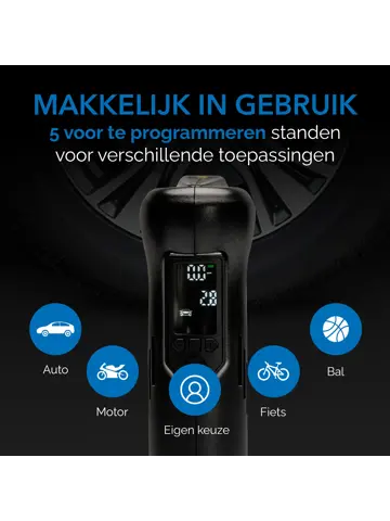 Donrox Ride A922 Bandenpomp + Extra's