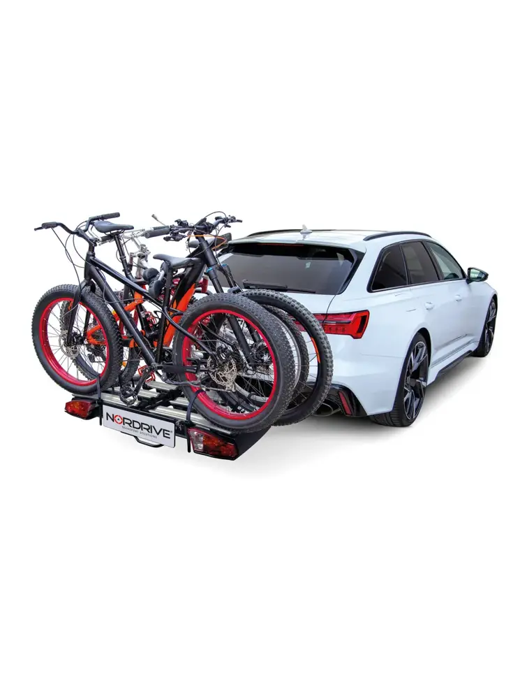 Fietsendrager trekhaak - 3 fietsen en opvouwbaar