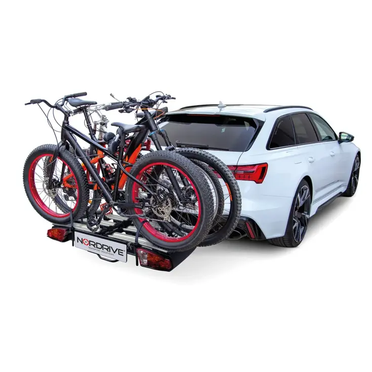 Fietsendrager trekhaak - 3 fietsen en opvouwbaar