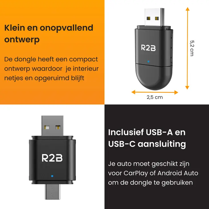 CarPlay & Android Auto Dongle