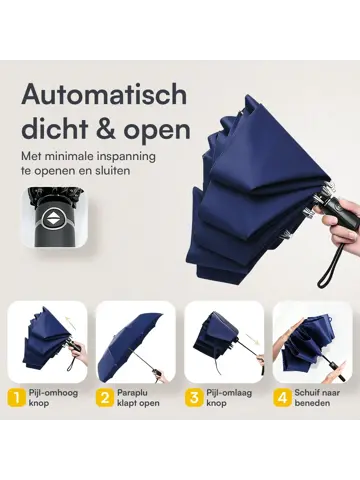 Stormparaplu met hoes