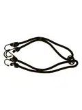 Bagagebinder 60cm met gecoate haken
