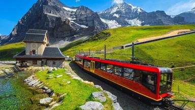 Zwitserland, Berner Alpen, Jungfrau, GettyImages-1226707543