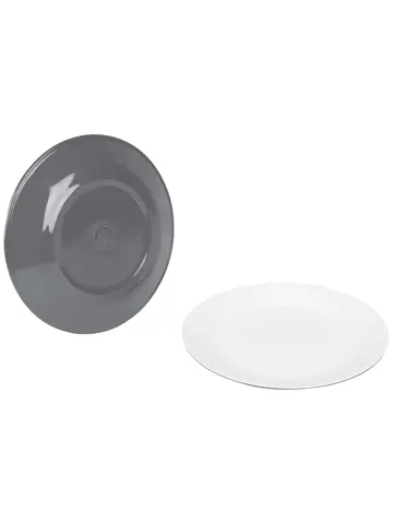 Ontbijtbord Two-Tone Melamine 4 Stuks