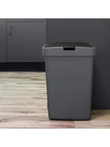 Delta - Prullenbak + klepdeksel - 50L