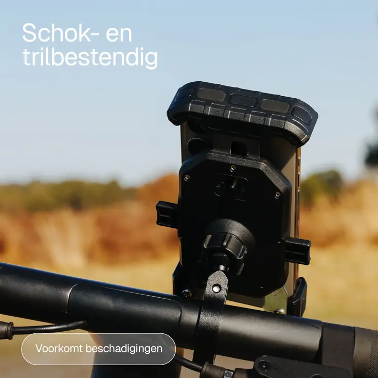 Telefoonhouder Fiets met Automatische Sluiting