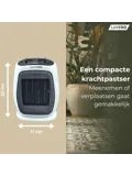 Luvego Elektrische Kachel 1800W - Keramisch