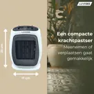 Luvego Elektrische Kachel 1800W - Keramisch