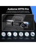 M770 Pro 3CH 4K Wifi GPS 64gb dashcam