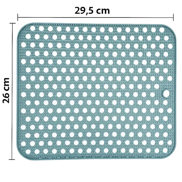 Afdruipmat Siliconen 29,5x26 cm - Hem